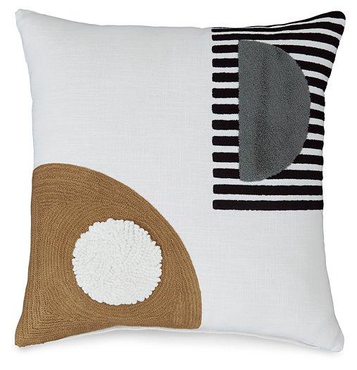 Longsum Black/White/Honey Pillow image