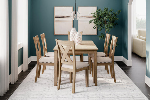 Sanbriar Dining Table and Chairs (Set of 7) image