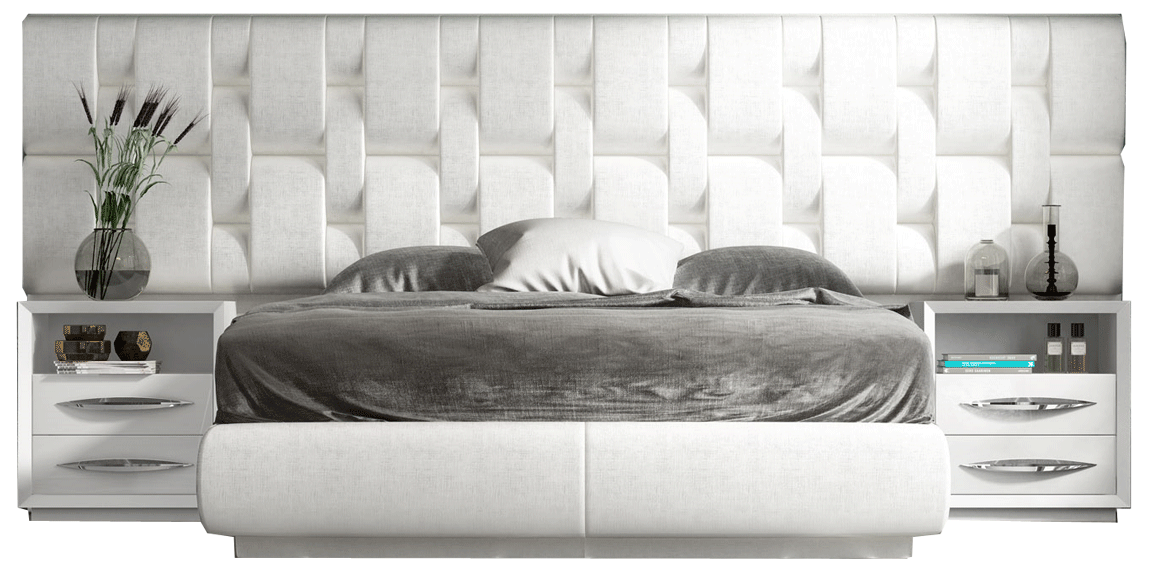 Emporio White Bed SET