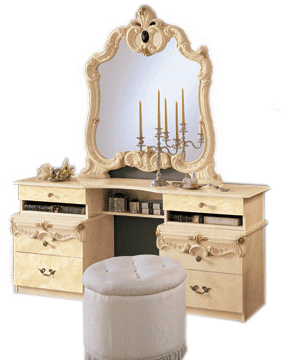 Barocco Dresser Ivory SET Barocco Dresser Ivory SET