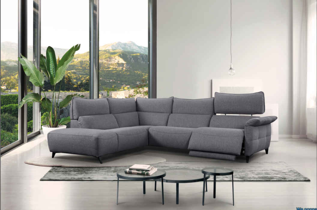Challenger Sectional Left w/Electric Recliner SET