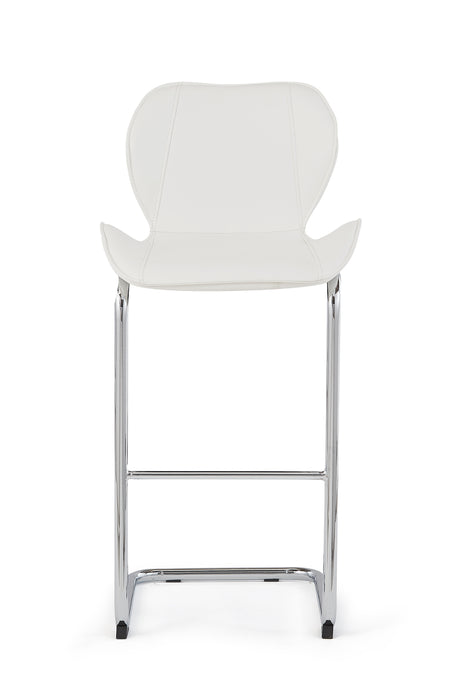 White Set Of 4 Barstools D1446BS - WH image