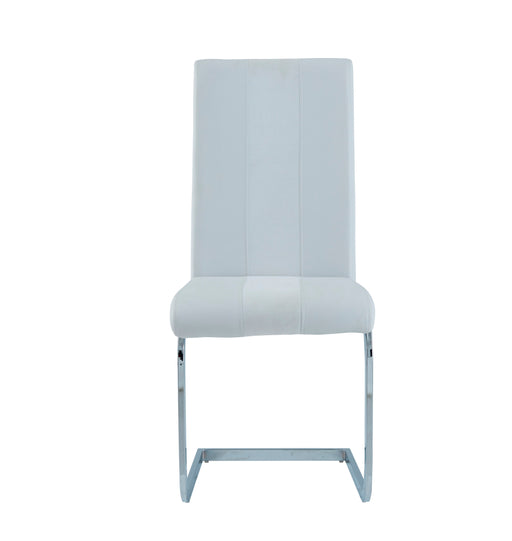 White Set Of 4 Dining Chairs D915DC-WH image