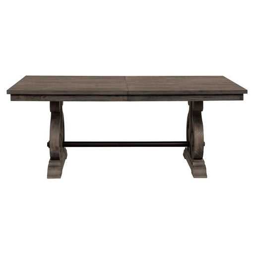 Homelegance Toulon Dining Table in Dark Pewter 5438-96* image