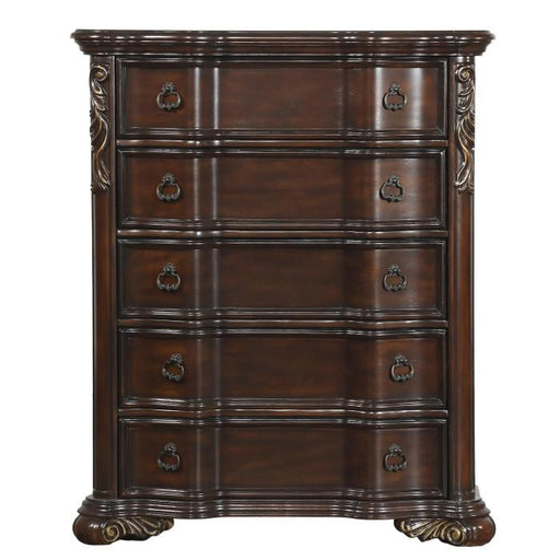 Homelegance Royal Highlands 5 Drawer Chest in Rich Cherry 1603-9 image