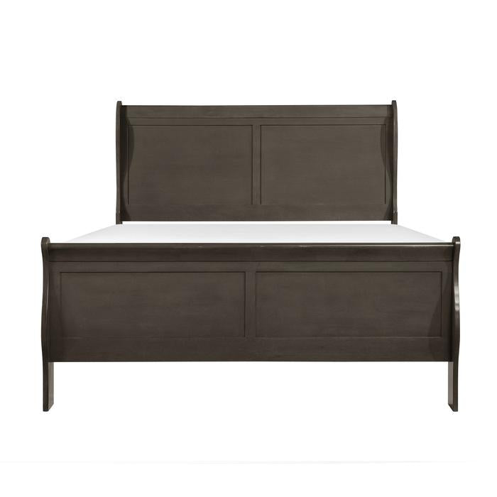 Homelegance Mayville Queen Sleigh Bed in Gray image