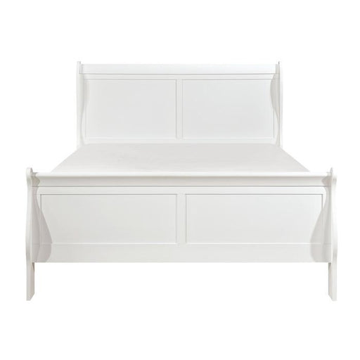 Homelegance Mayville Full Sleigh Bed in White image
