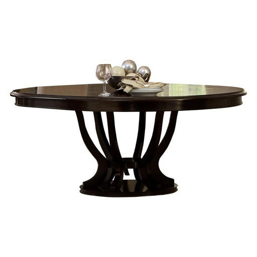 Homelegance Savion Round/Oval Dining Table in Espresso 5494-76* image