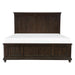 Homelegance Cardona Queen Panel Bed in Driftwood Charcoal 1689-1* image