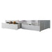 Homelegance Galen Storage Boxes in White B2053W-T image