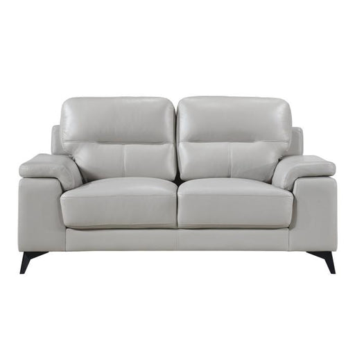 Homelegance Furniture Mischa Loveseat in Silver Gray 9514SVE-2 image