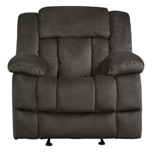 Homelegance Furniture Laurelton Glider Reclining Chair in Chocolate 9636-1 image