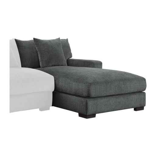 Homelegance Furniture Worchester Right Side Chaise in Gray 9857DG-RC image