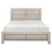 Homelegance Furniture Quinby King Panel Bed in Light Brown 1525K-1EK image