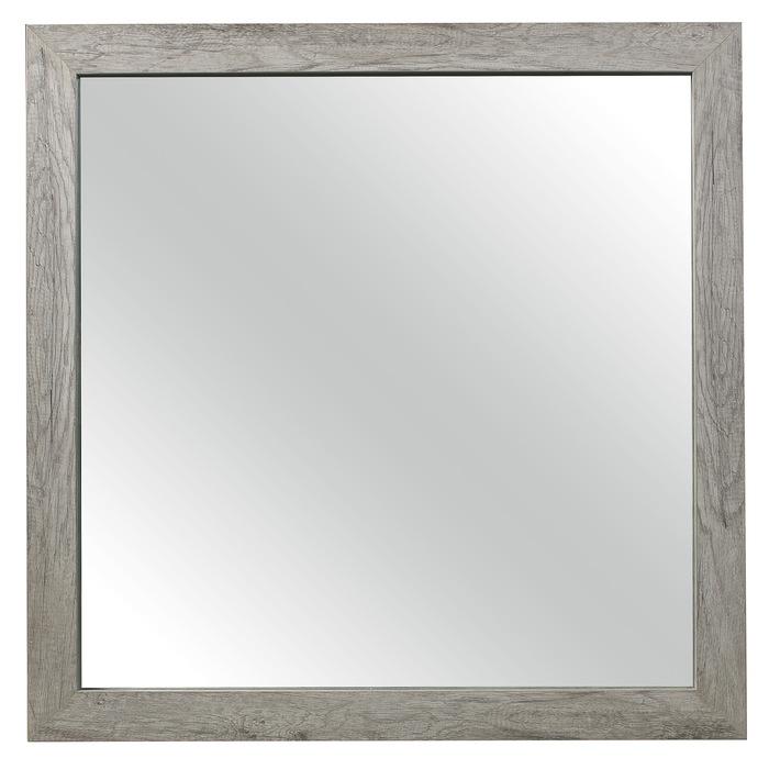 Homelegance Furniture Mandan Mirror in Weathered Gray 1910GY-6 image