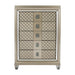 Homelegance Furniture Loudon 5 Drawer Chest in Champagne Metallic 1515-9 image