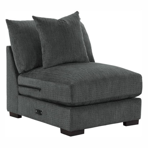 Homelegance Furniture Worchester Armless Chair in Gray 9857DG-AC image