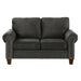 Homelegance Furniture Cornelia Loveseat in Dark Gray 8216DG-2 image