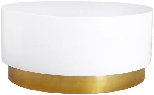 Deco White/Gold Coffee Table image