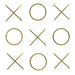 XOXO Gold Stainless Steel Wall Decor image