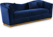 Arabella Navy Velvet Sofa image