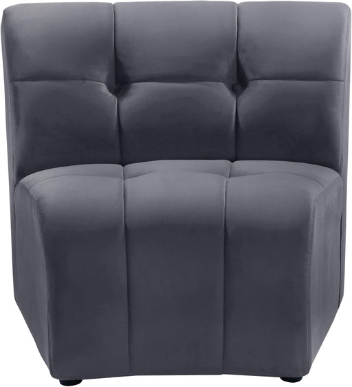 Limitless Grey Velvet Modular Chair image