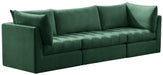 Jacob Green Velvet Modular Sofa image