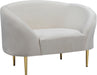 Ritz Cream Velvet Chair image