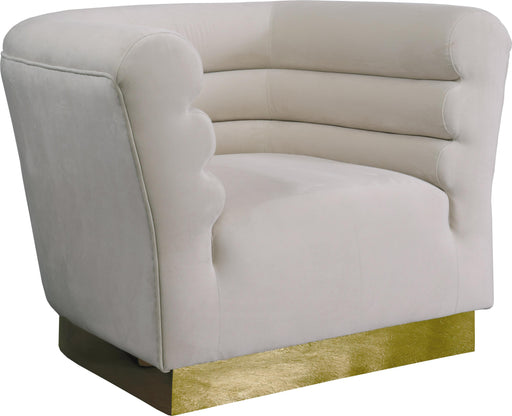 Bellini Cream Velvet Chair image