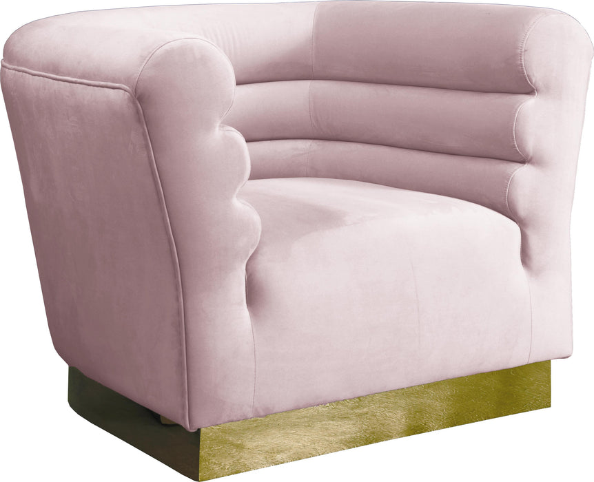 Bellini Pink Velvet Chair image