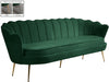 Gardenia Green Velvet Sofa image
