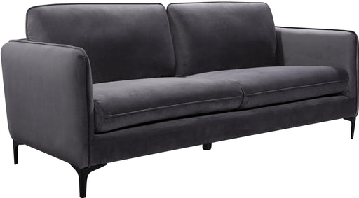 Poppy Grey Velvet Sofa image