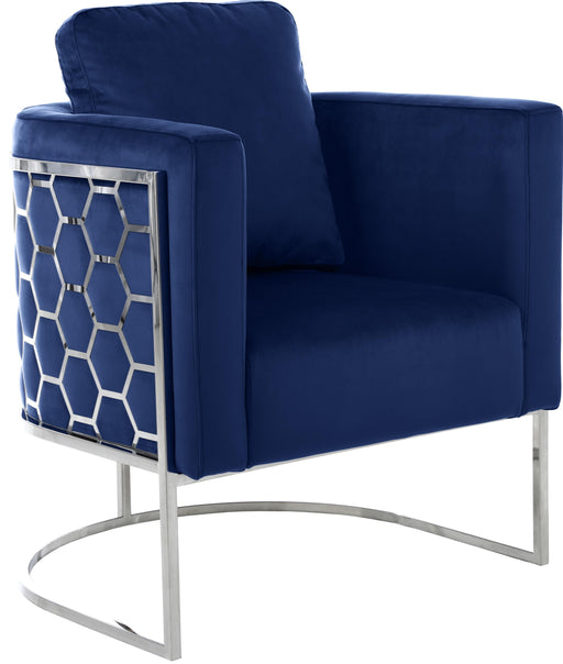 Casa Navy Velvet Chair image