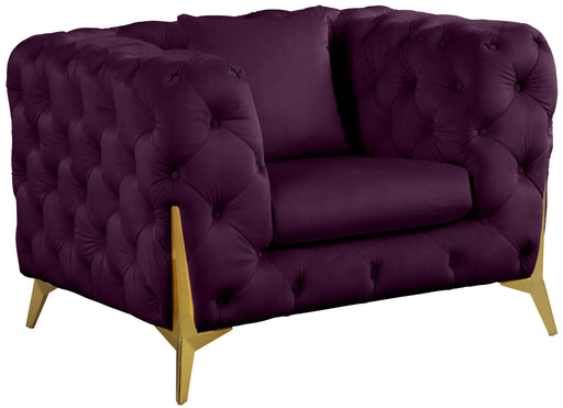 Kingdom Purple Velvet Chair image