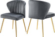 Finley Grey Velvet Dining Chair image