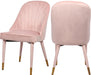 Belle Pink Velvet Dining Chair image