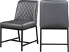 Bryce Grey Faux Leather Dining Chair image