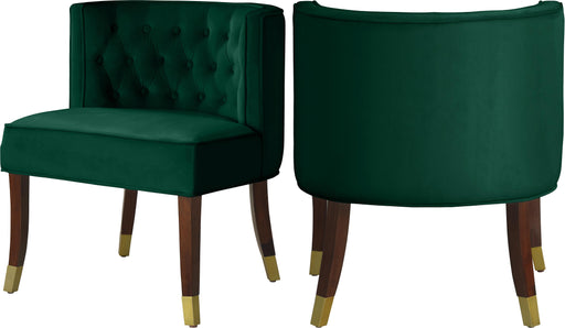 Perry Green Velvet Dining Chair image