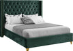 Barolo Green Velvet Full Bed image