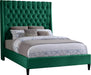 Fritz Green Velvet Queen Bed image