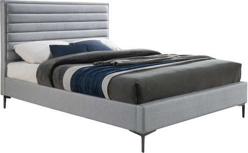 Hunter Grey Linen Queen Bed image
