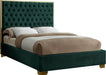 Lana Green Velvet Full Bed image