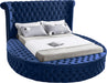 Luxus Navy Velvet Full Bed (3 Boxes) image