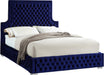 Sedona Navy Velvet King Bed image