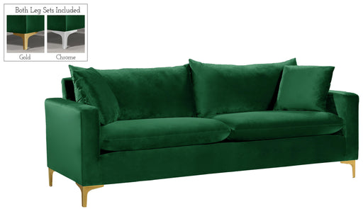 Naomi Green Velvet Sofa image