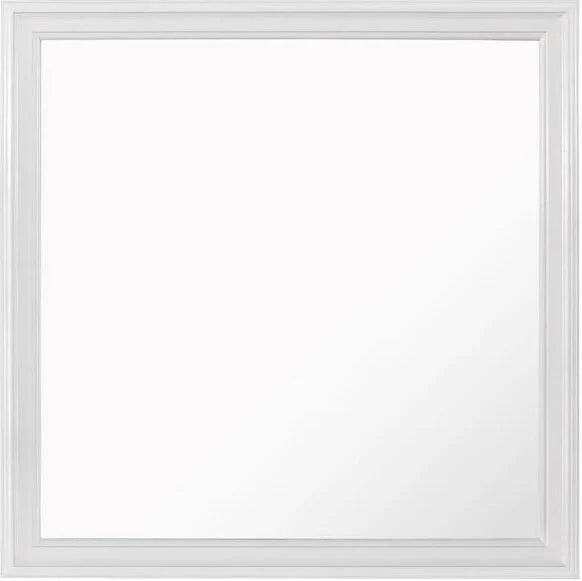 Pompei Panel Bedroom Set (White)