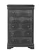 Pompei Metallic Grey Chest Metallic Grey image